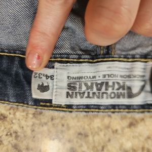 Mens Mountain Khaki Jeans